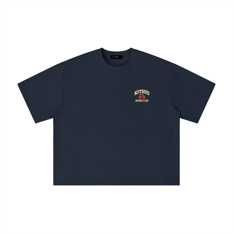 Boxing Club Tee — Navy
