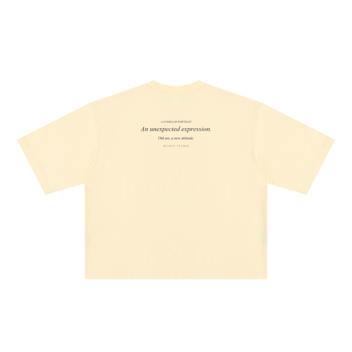 Unexpected Portrait Tee — Butter