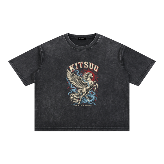 Studio Crest Tee — Black