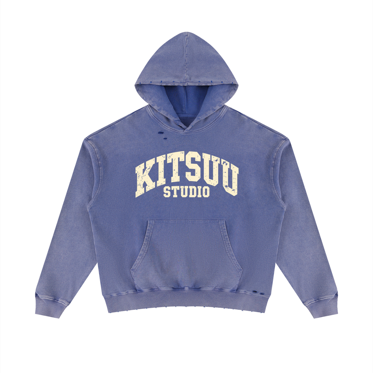 Studio Logo Hoodie — Washed Purple