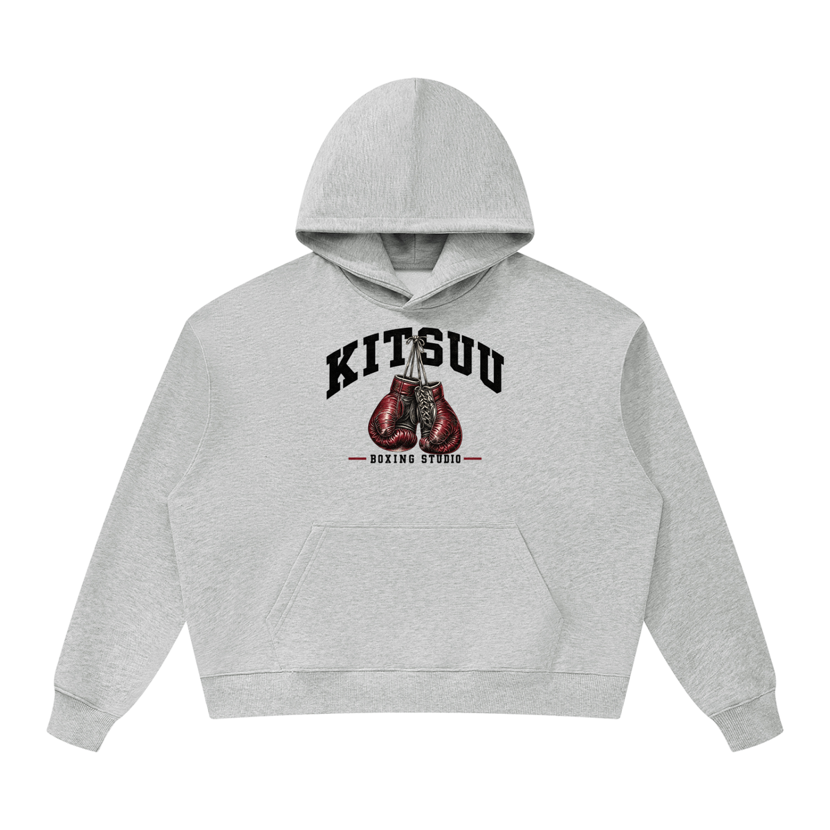 Studio Crest Hoodie — Gray