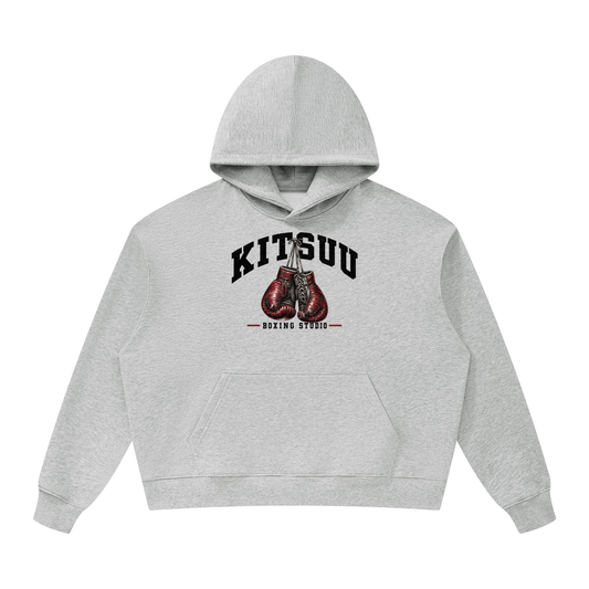 Studio Crest Hoodie — Gray