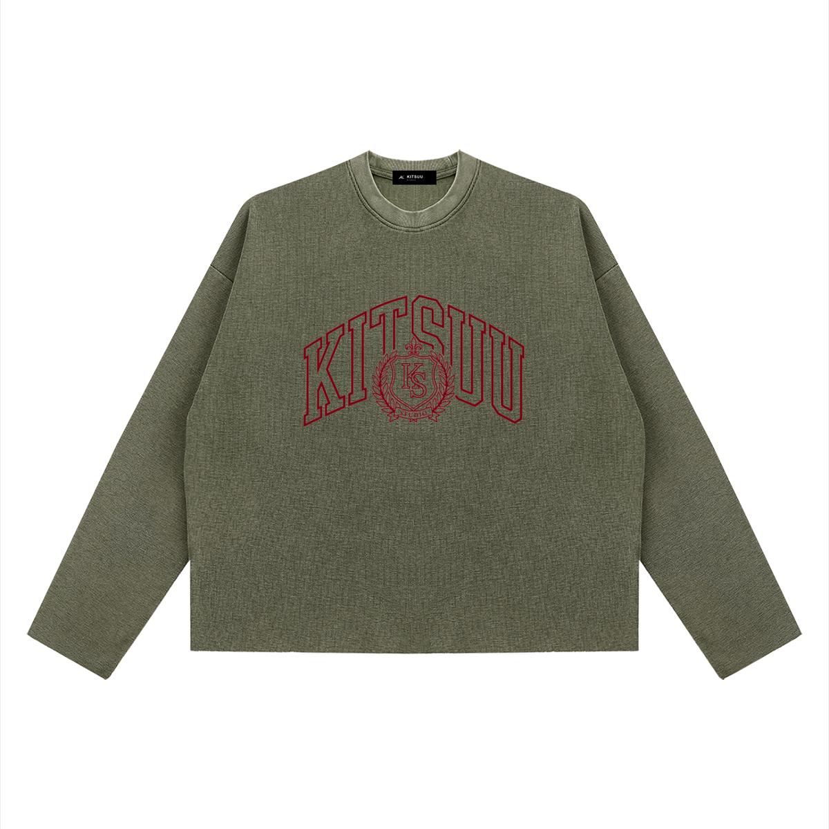 Studio Crest Waffle Long Sleeve