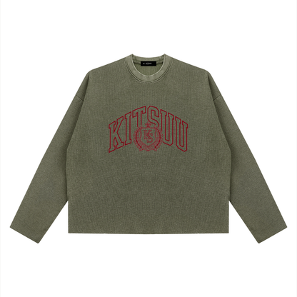 Studio Crest Waffle Long Sleeve