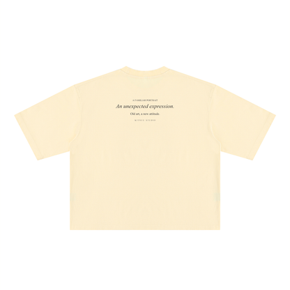 Unexpected Portrait Tee — Butter
