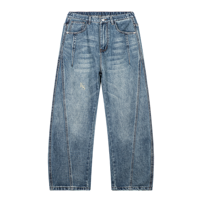 KS Barrel-Leg Jeans