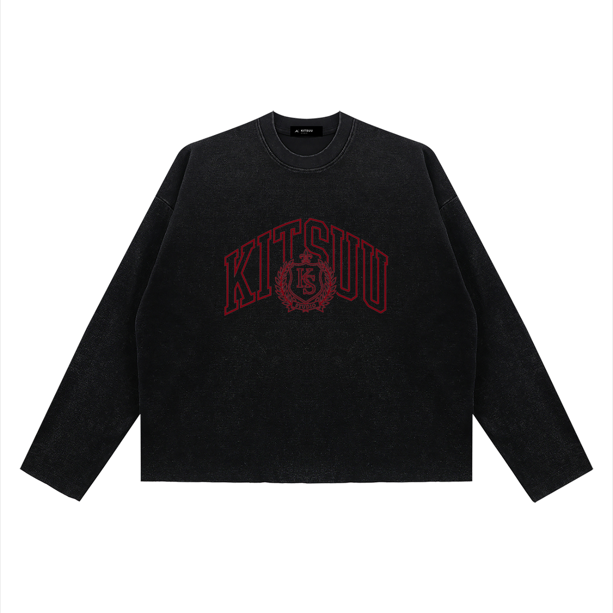 Studio Crest Waffle Long Sleeve